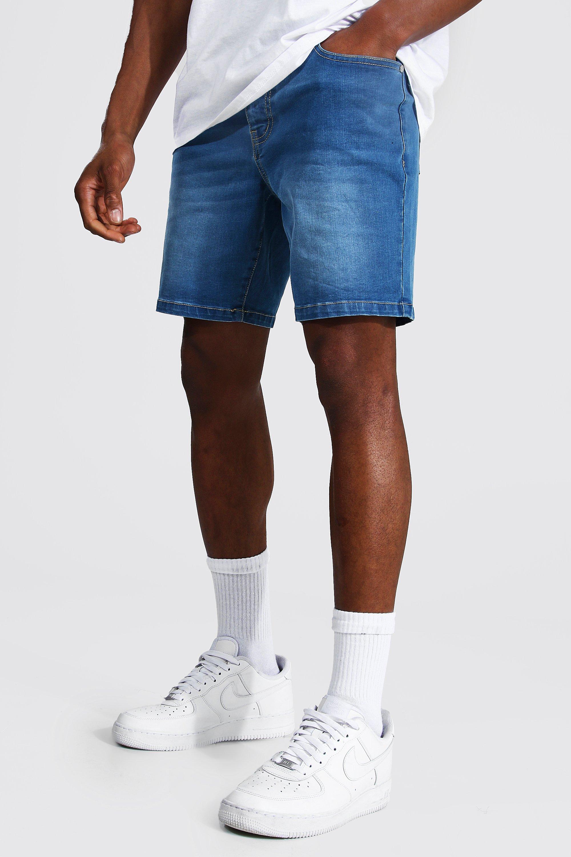 Boohooman store denim shorts